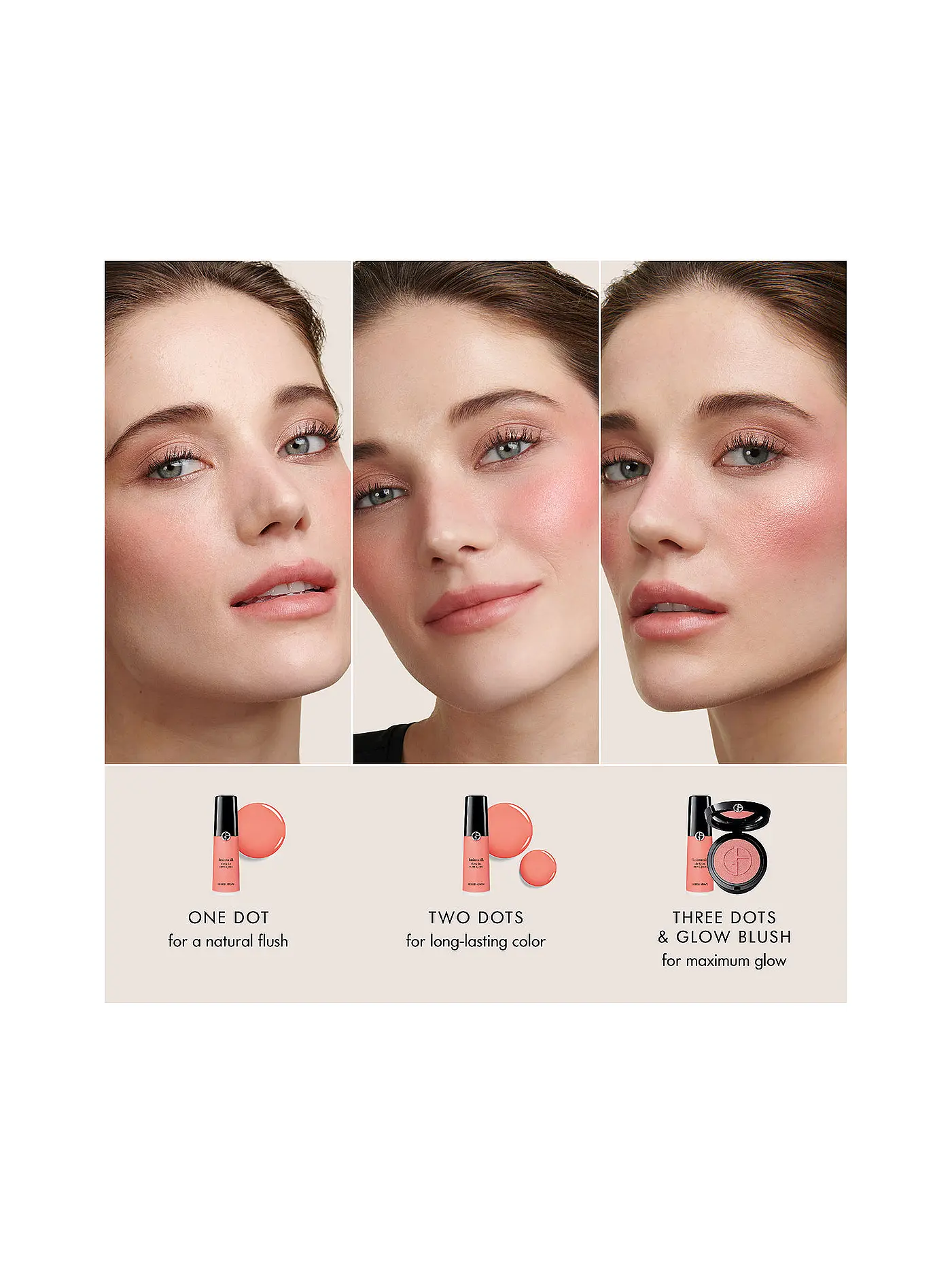 ARMANI COSMETICS | Rouge - Luminous Silk Cheek Tint  | rosa