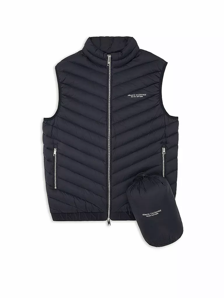 ARMANI EXCHANGE | Daunensteppgilet | schwarz