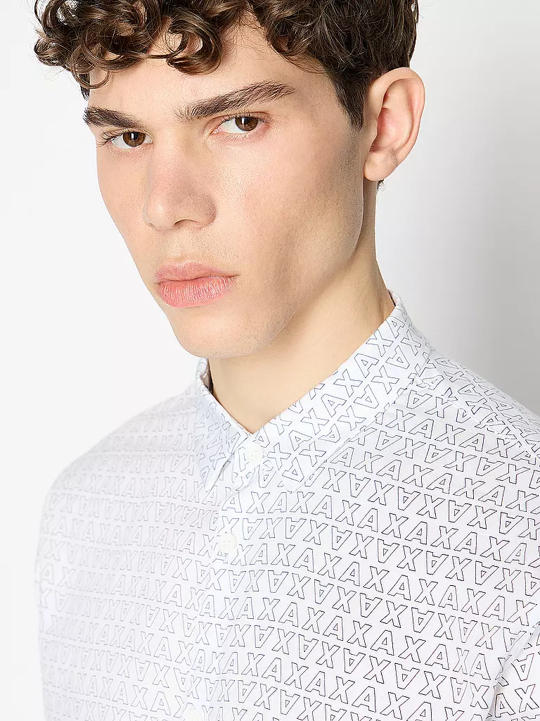 ARMANI EXCHANGE | Hemd Regular Fit | weiss