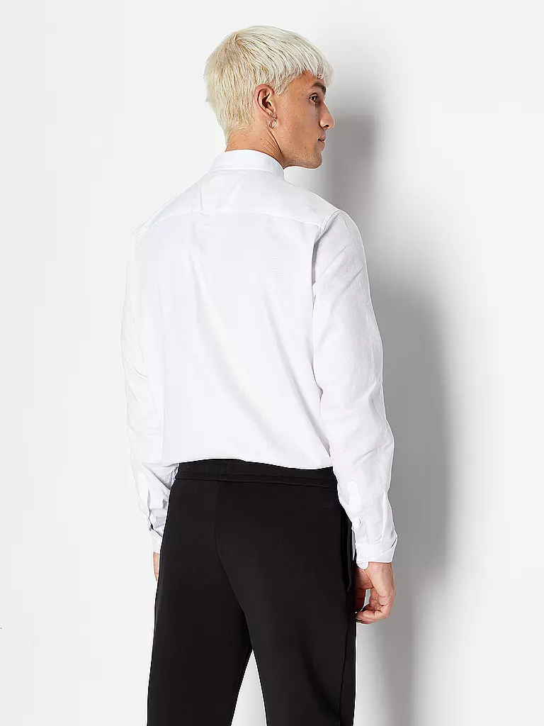 ARMANI EXCHANGE | Hemd Slim Fit | weiss
