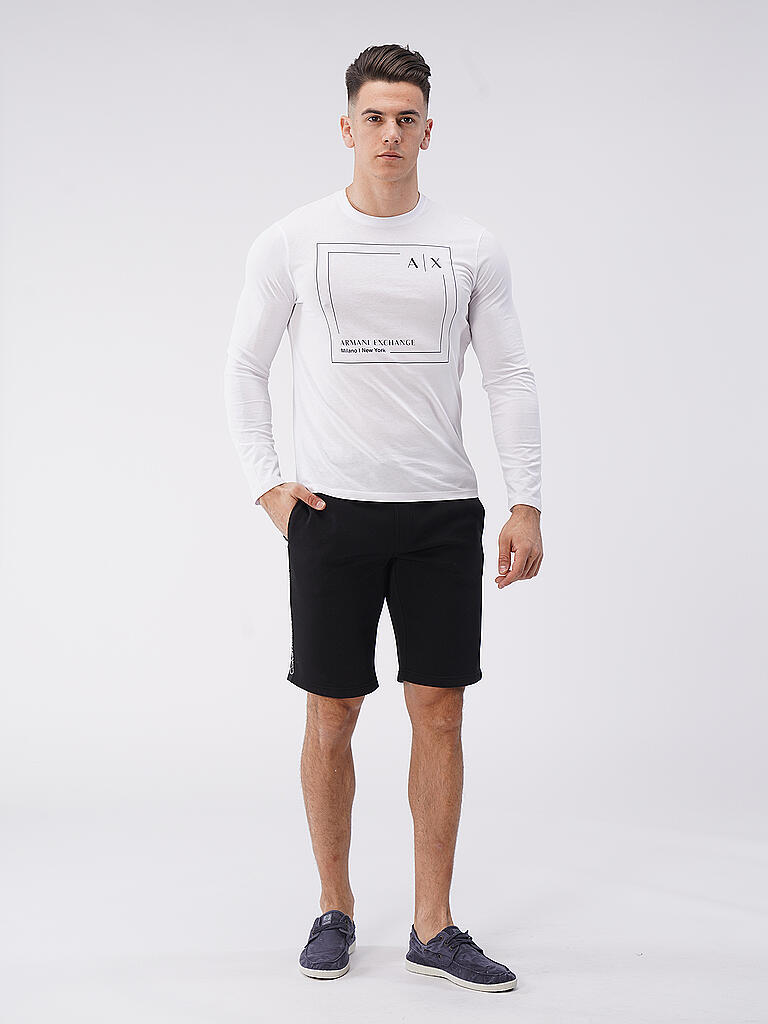 ARMANI EXCHANGE | Langarmshirt  | weiß