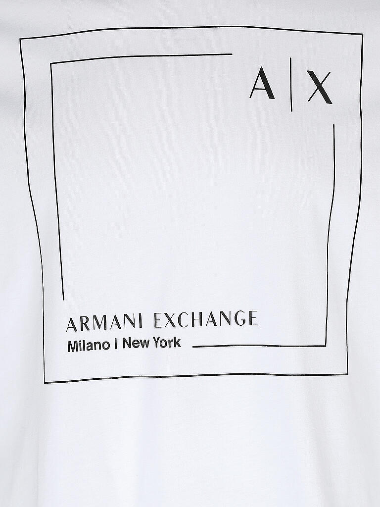 ARMANI EXCHANGE | Langarmshirt  | weiß