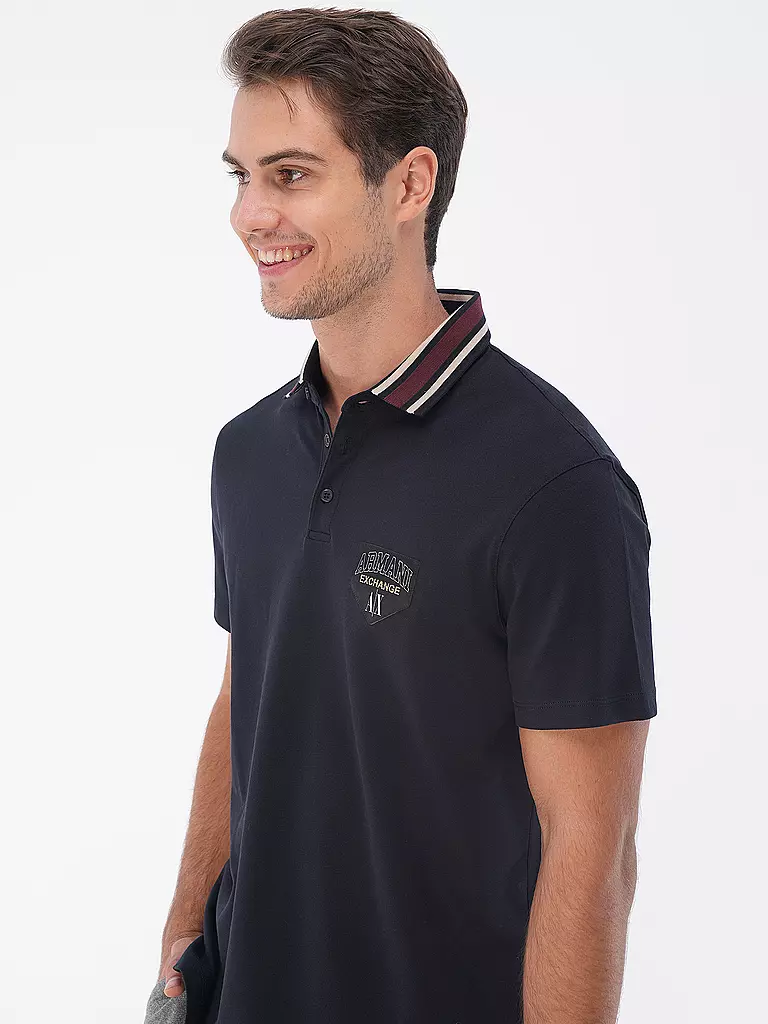 ARMANI EXCHANGE | Poloshirt | blau