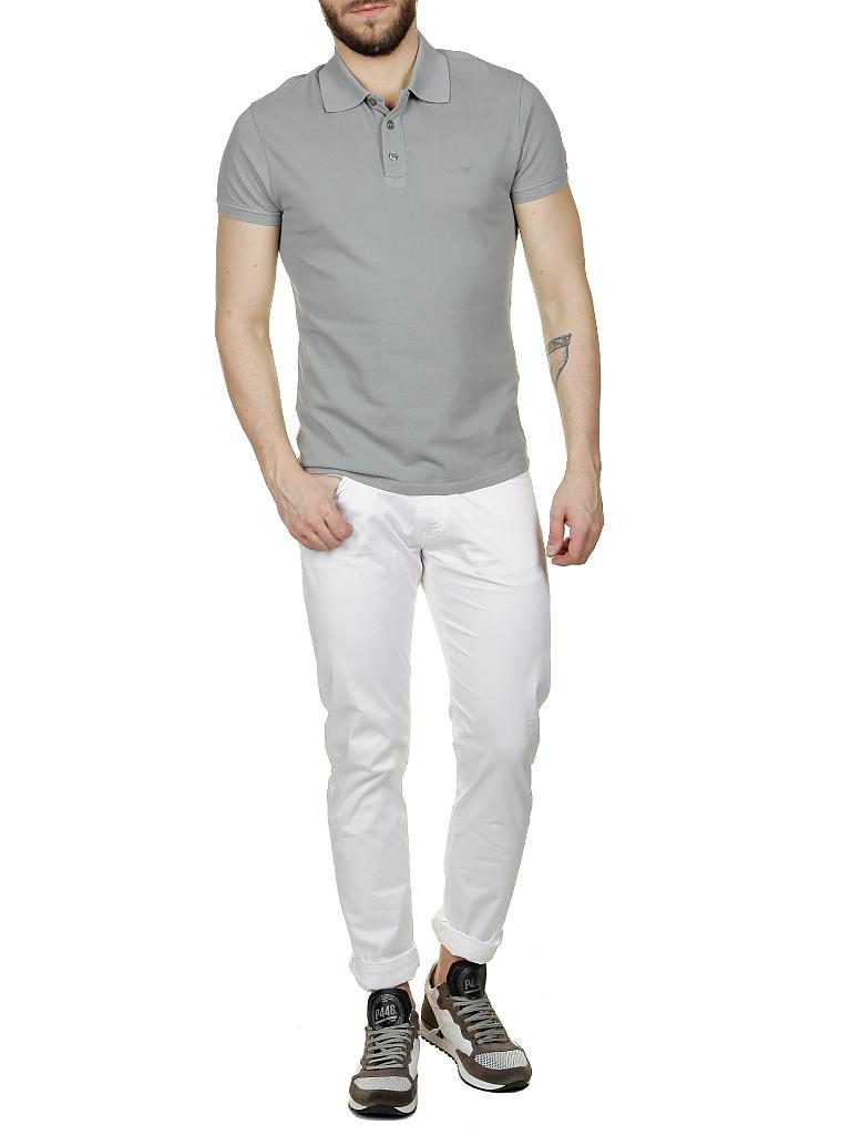 ARMANI JEANS | Poloshirt Muscle-Fit | grau