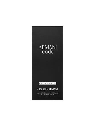 ARMANI | Code Eau de Toilette 125ml Nachfüllbar