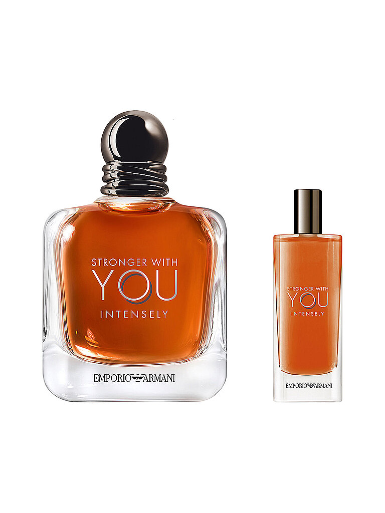 ARMANI Geschenkset -  Stronger With You Intensely Set 100ml / 15ml