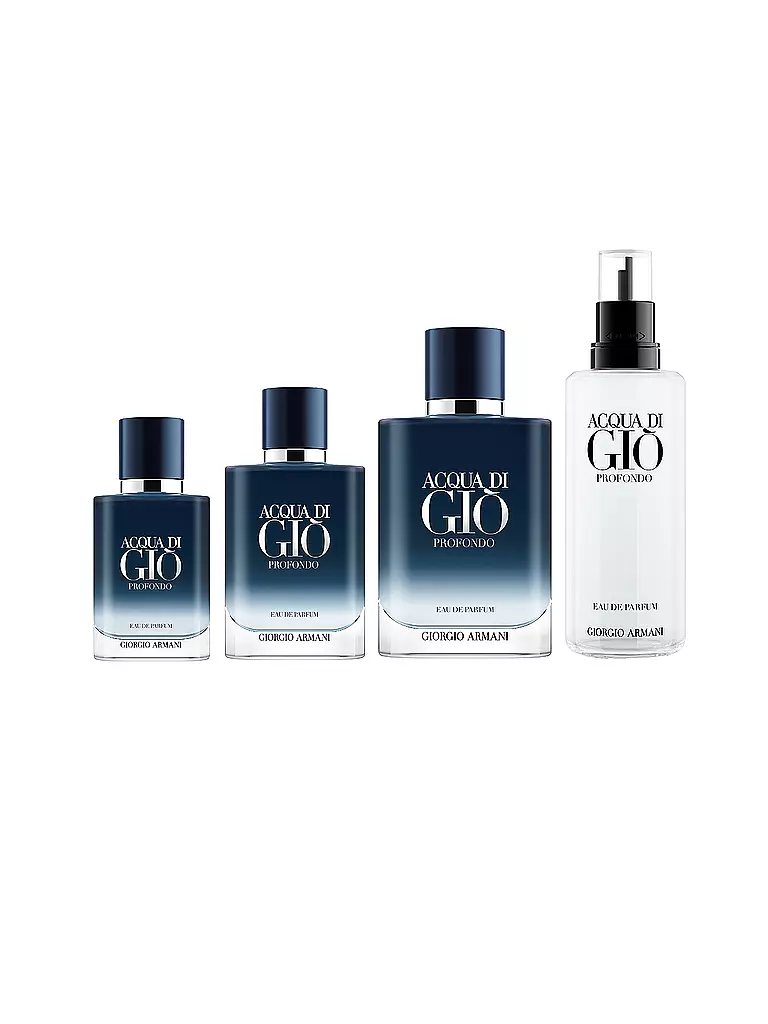 ARMANI | Acqua di Giò Profondo Eau de Parfum 50ml Nachfüllbar | keine Farbe