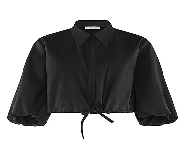 ARMARGENTUM Bluse Cropped Fit HENNY