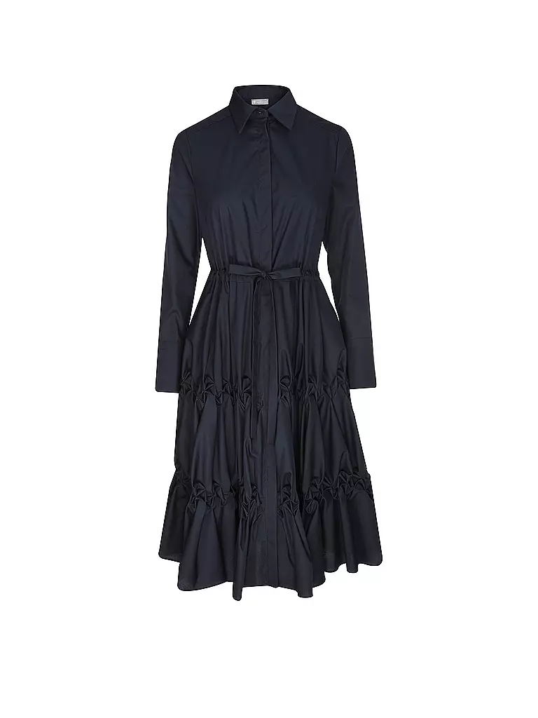 ARMARGENTUM | Midikleid LEXA | dunkelblau