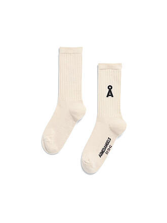 ARMEDANGELS | Socken SAAMUS oatmilk-black
