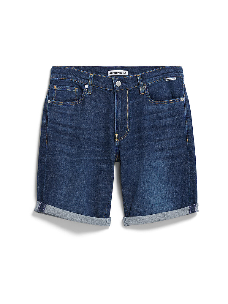 ARMEDANGELS Herren Jeans Shorts aus Bio-Baumwoll-Hanf Mix NAAILO Slim Fit Titania 30