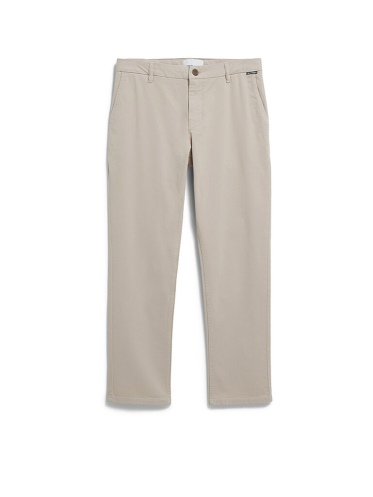 ARMEDANGELS Herren Chino Hose aus Bio-Baumwoll Mix AASTER Regular Fit Sandstone 34/34