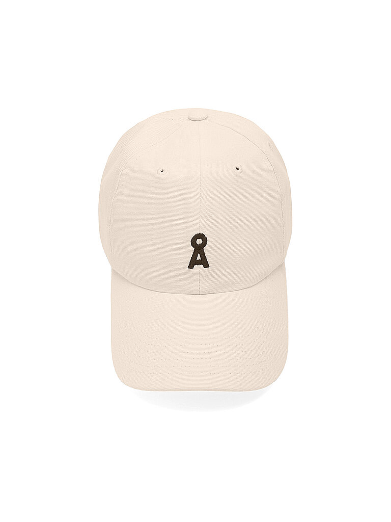 Armedangels - Yenaas Bold Oatmilk-Black - Cap - Beige - Onesize - 100% Bio-Baumwolle-image