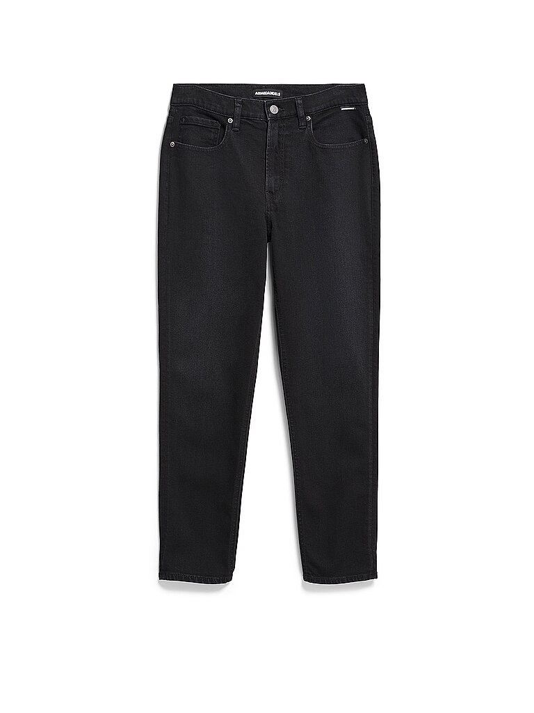 ARMEDANGELS Damen Boyfriend Jeans recycelter Baumwoll Mix Comfort Stretch CAYAA TARPA Boyfriend Fit Ebony 28