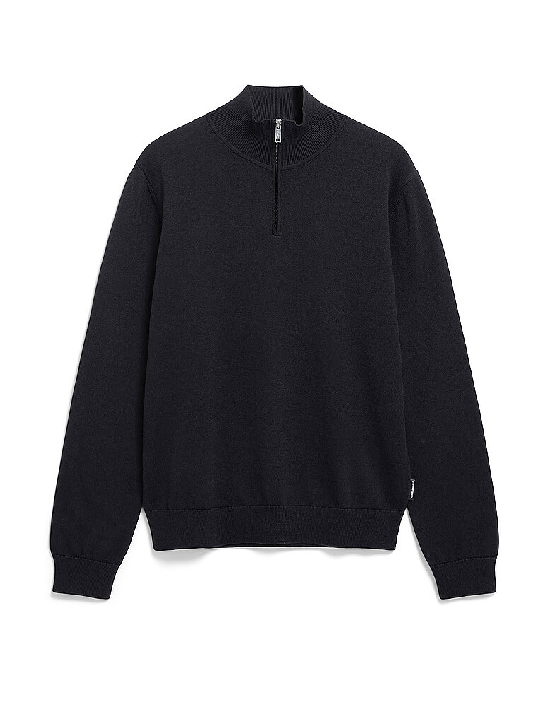 ARMEDANGELS Herren Pullover aus Bio-Baumwolle FAABES Regular Fit Black S