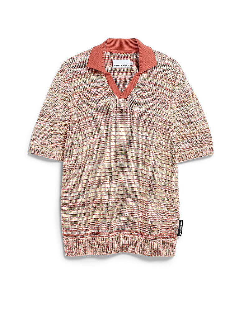 ARMEDANGELS Poloshirt  rot | L