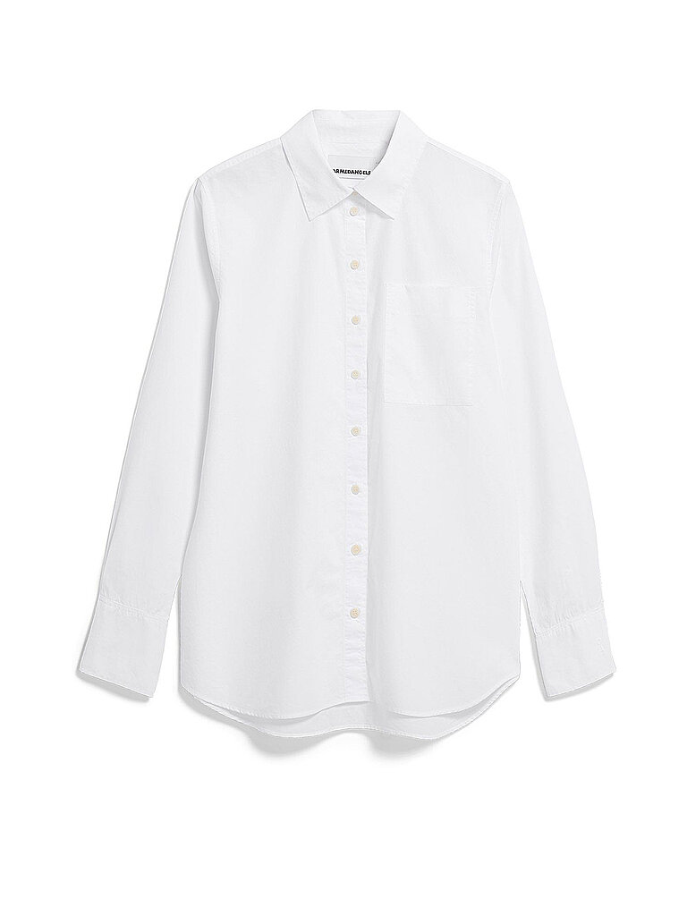 Langarmshirt Damen Armedangels Loose Poplin