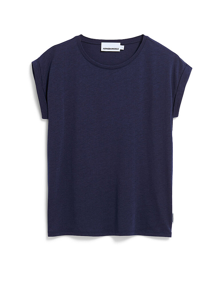 ARMEDANGELS T-Shirt JILAANA  dunkelblau | L