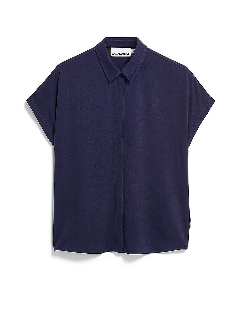 ARMEDANGELS Bluse LARISAANA dunkelblau | S