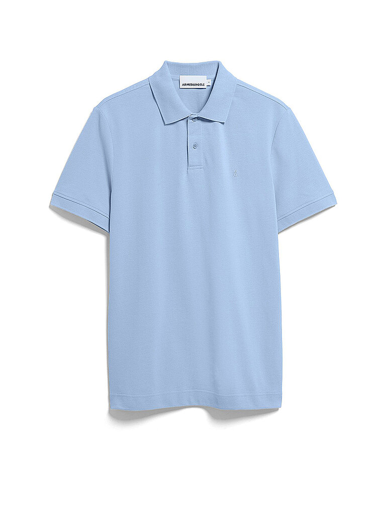 ARMEDANGELS Poloshirt MAARIO hellblau | M
