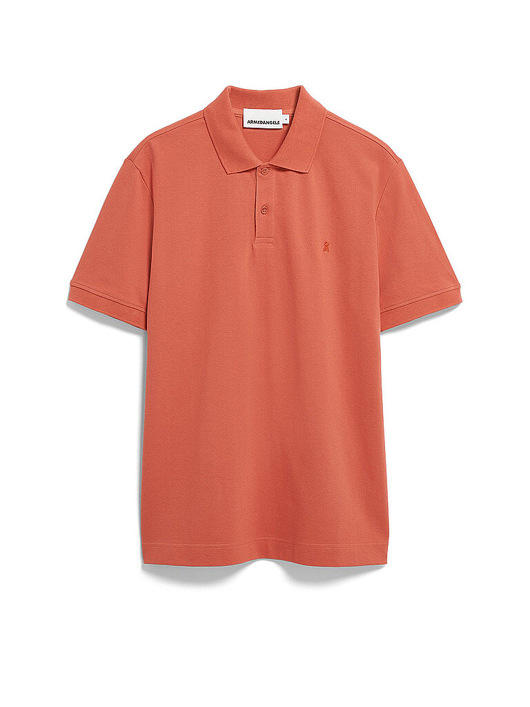 ARMEDANGELS Poloshirt MAARIO rot | L