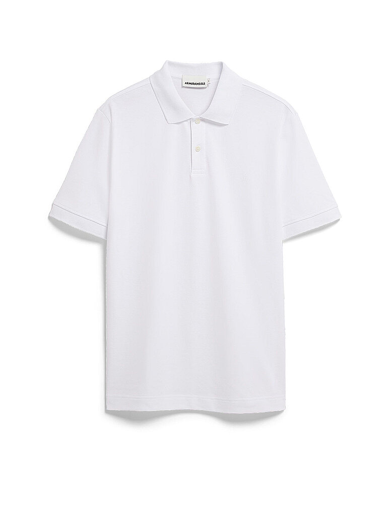 ARMEDANGELS Poloshirt MAARIO weiss | L