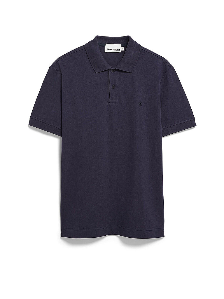 ARMEDANGELS Poloshirt MAARIO dunkelblau | L