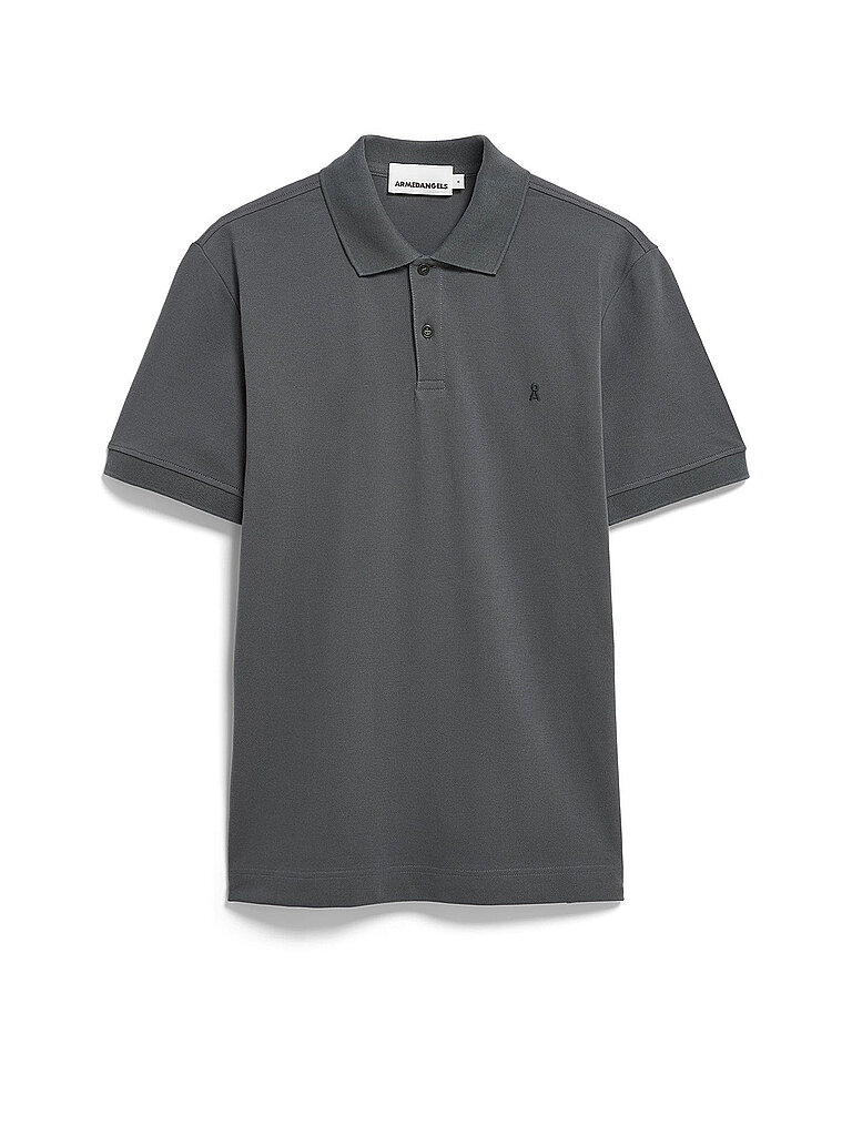 ARMEDANGELS Poloshirt MAARIO dunkelgrün | L