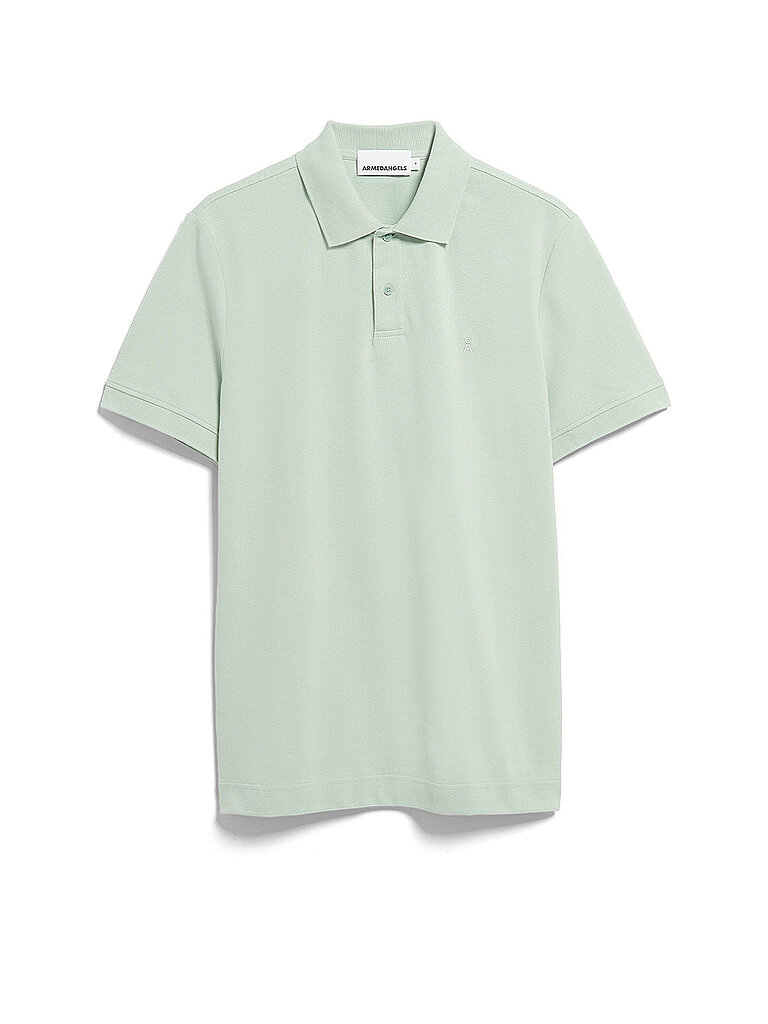 ARMEDANGELS Poloshirt MAARIO hellgrün | L