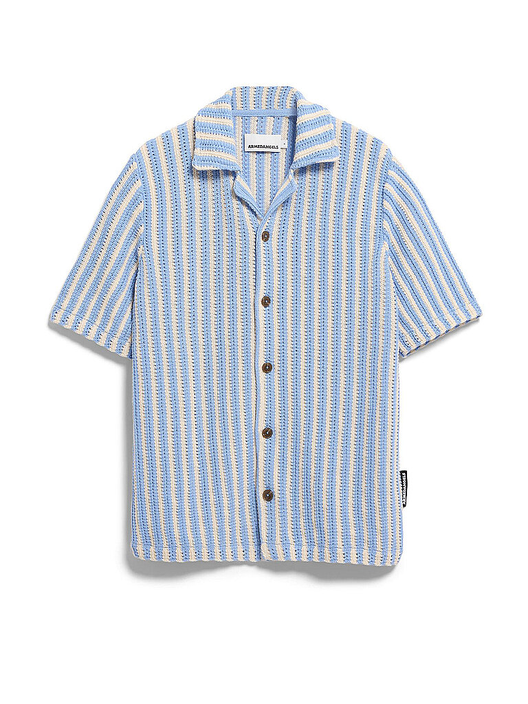ARMEDANGELS Poloshirt  hellblau | L