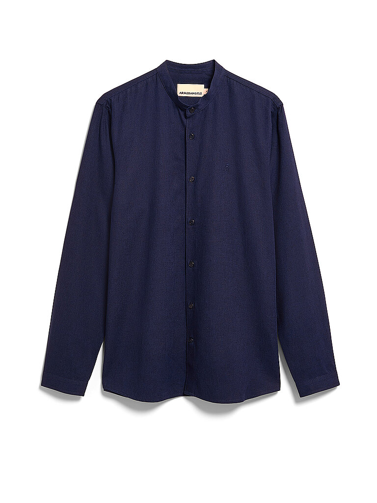 ARMEDANGELS Hemd Regular Fit VAALERONIMUS blau | L