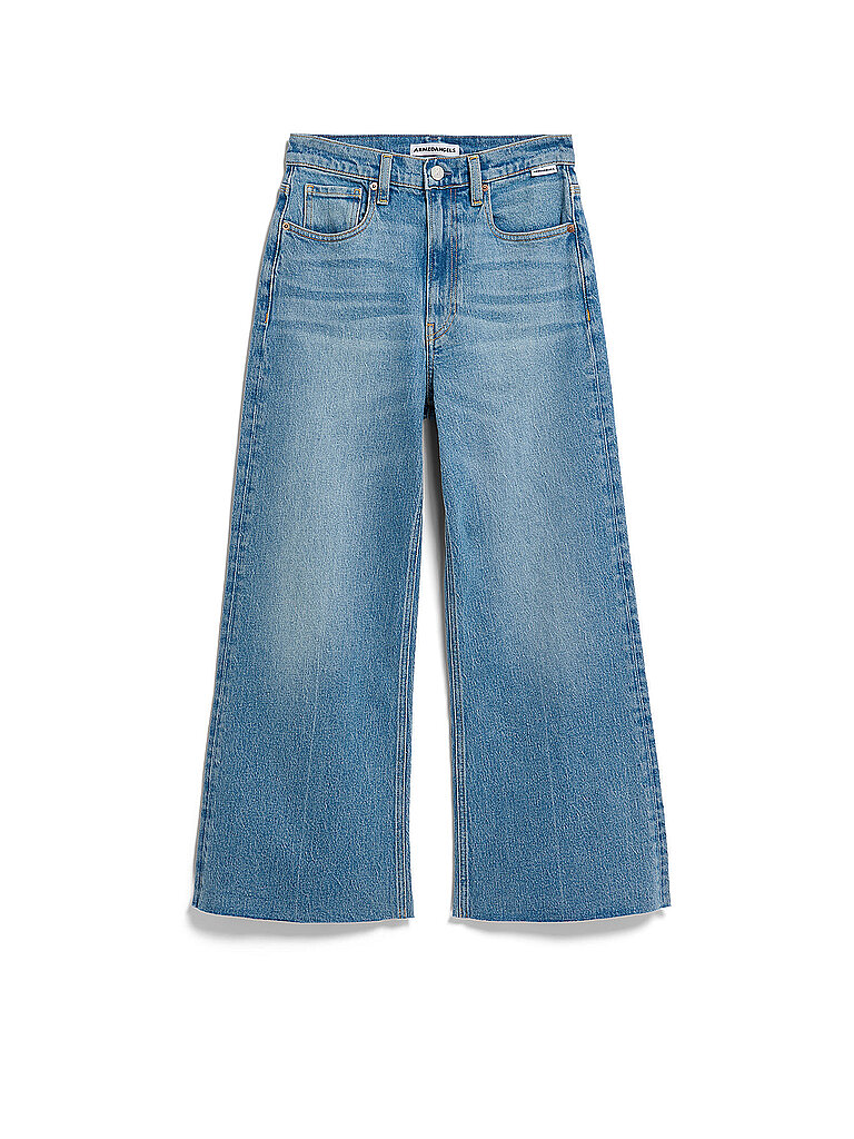 ARMEDANGELS Jeans Wide Leg 7/8 MURLIAA CROPPED hellblau | 25/L32