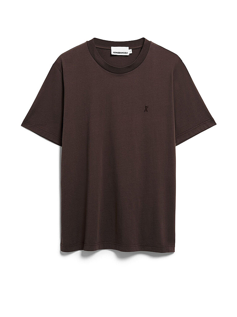 ARMEDANGELS T-Shirt JAAMES braun | L