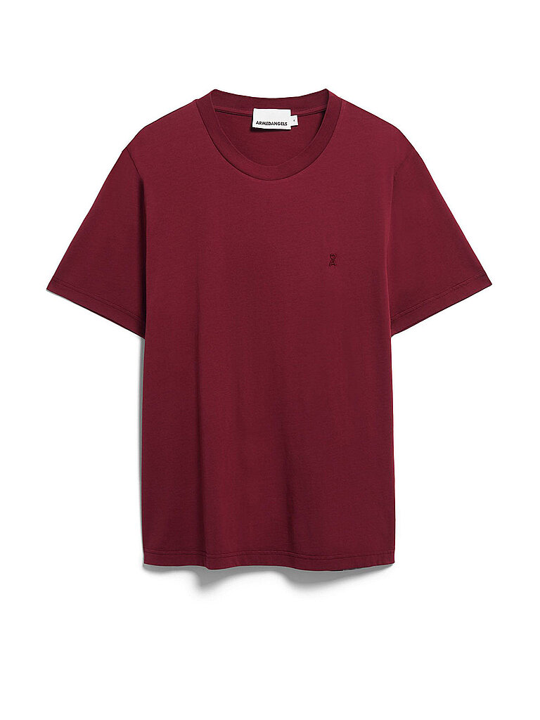 ARMEDANGELS T-Shirt JAAMES rot | M