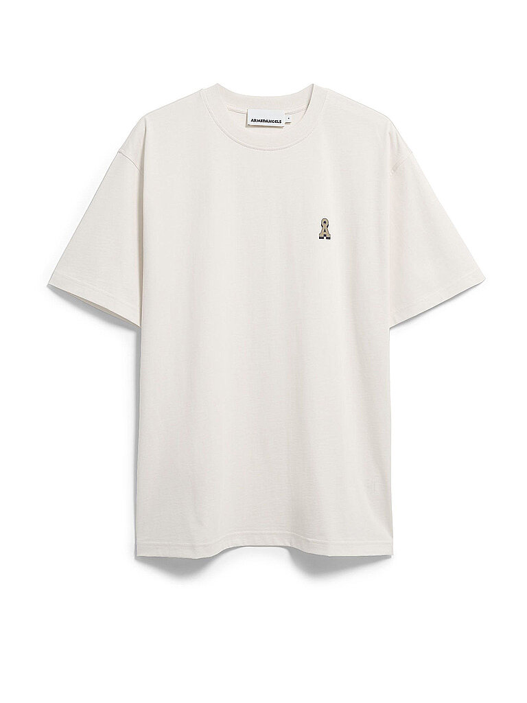 ARMEDANGELS T-Shirt ICONIC MAARKOS creme | L