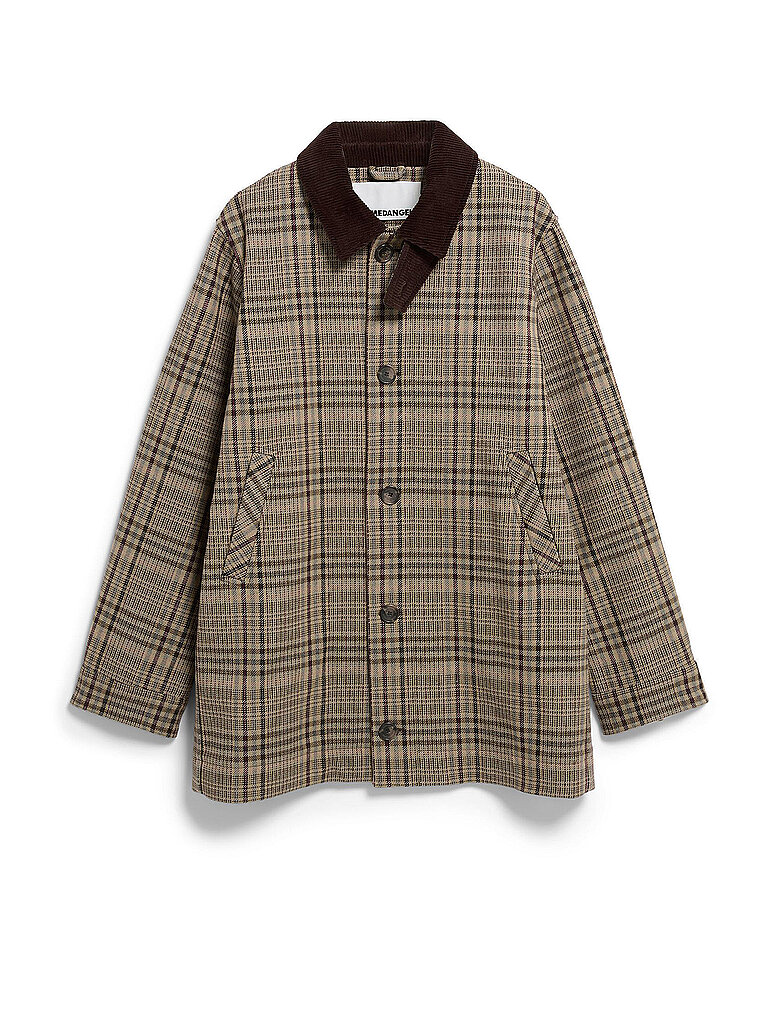 ARMEDANGELS Wollmantel braun | L