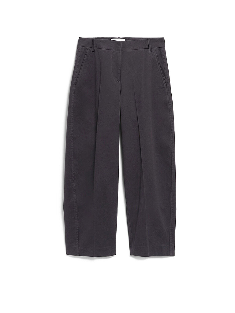 ARMEDANGELS Hose Barrel Leg grau | L