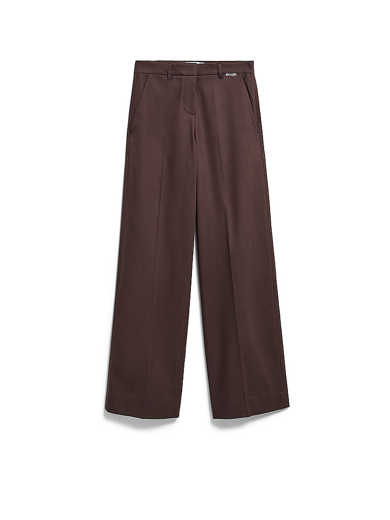 ARMEDANGELS Marlenehose LEANDRAA braun | L