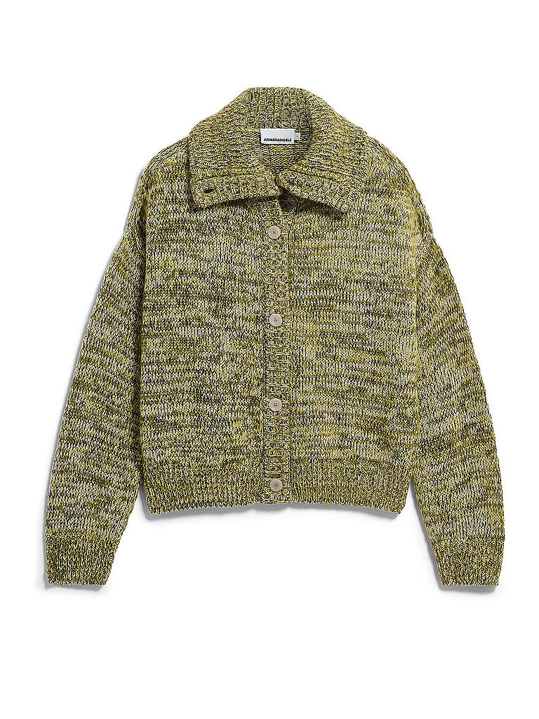 Mélange Strickcardigan Damen Armedangels