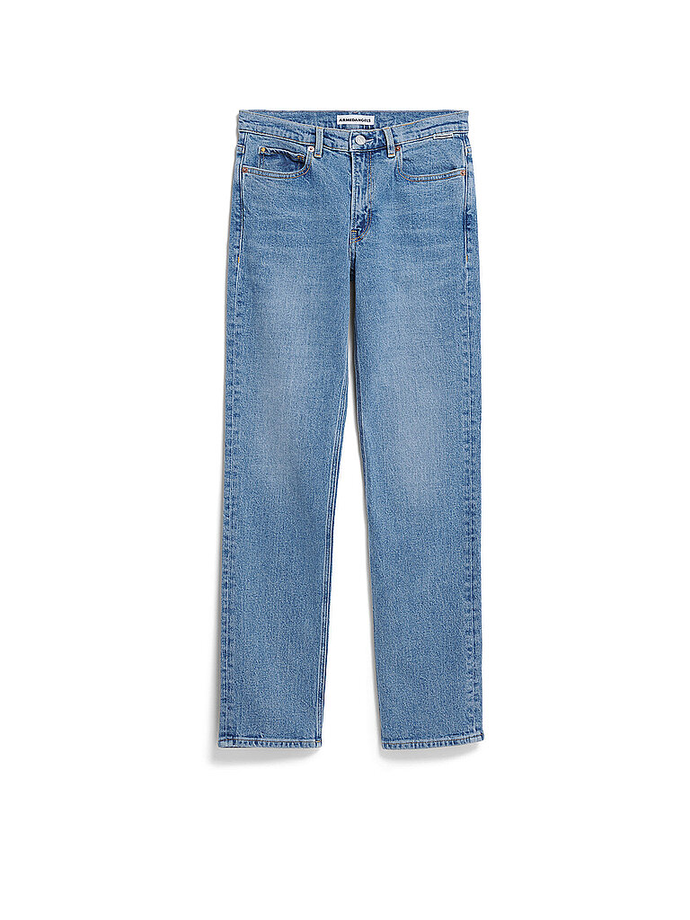 ARMEDANGELS Damen Straight Jeans Bio-Baumwoll Mix Comfort Stretch CARENAA Slim Fit Capri 29/34
