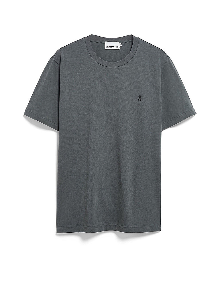 ARMEDANGELS T-Shirt JAAMES dunkelgrün | L