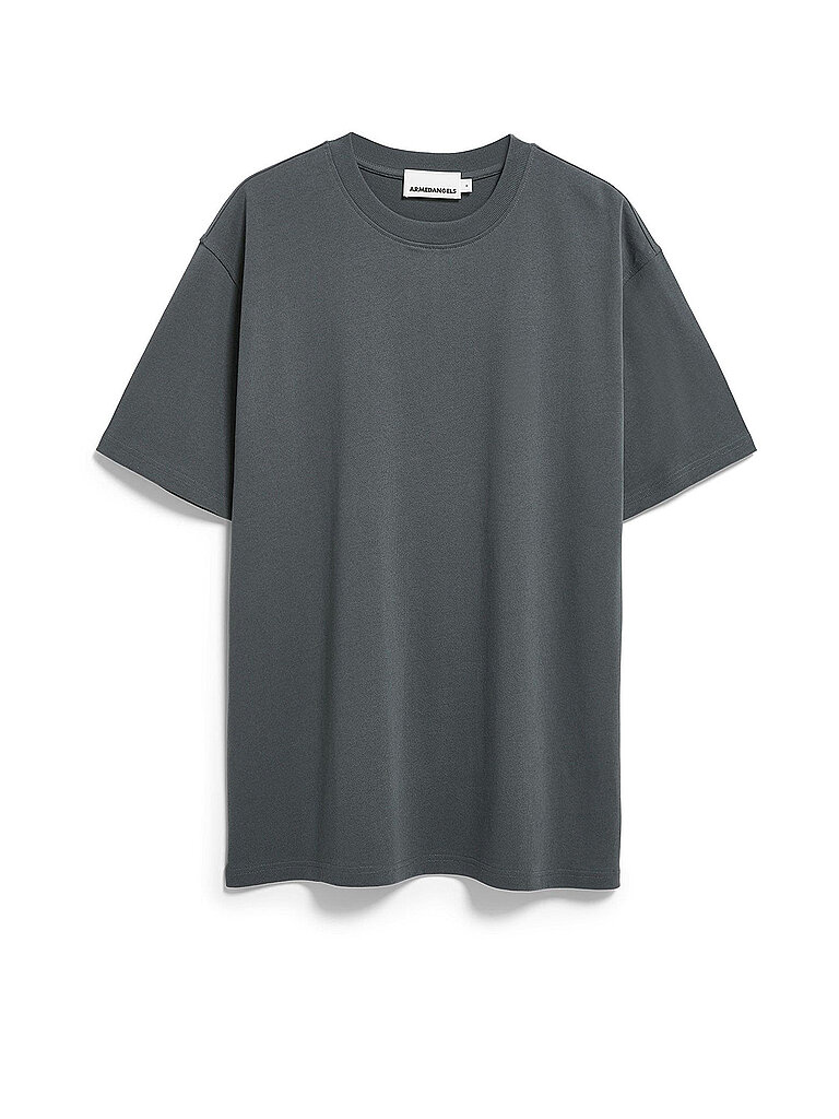 ARMEDANGELS T-Shirt MAARKOS dunkelgrün | L