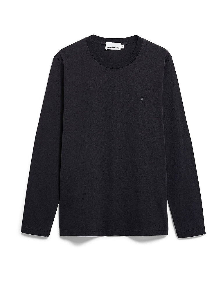 ARMEDANGELS Langarmshirt JAAMES  schwarz | L