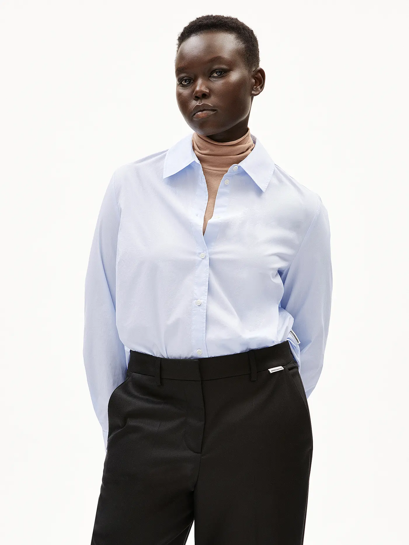 ARMEDANGELS | Bluse LOUILAA | hellblau