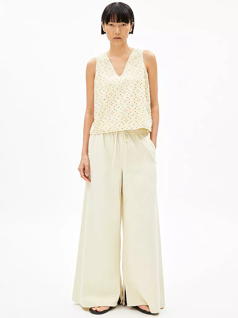 ARMEDANGELS | Bluse YALINAA BROIDERY  | creme