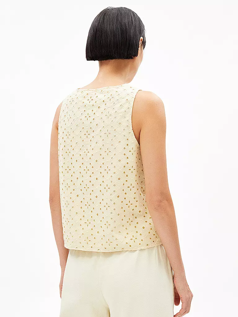 ARMEDANGELS | Bluse YALINAA BROIDERY | creme