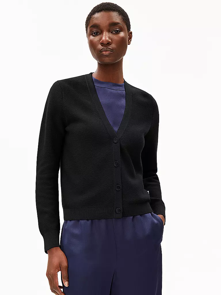 ARMEDANGELS | Cardigan MENAAL | schwarz