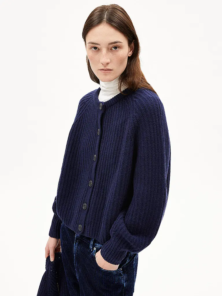 ARMEDANGELS | Cardigan SELMAA | dunkelblau