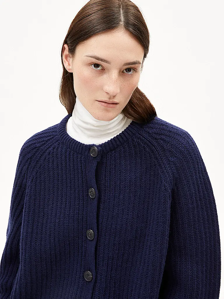 ARMEDANGELS | Cardigan SELMAA | dunkelblau