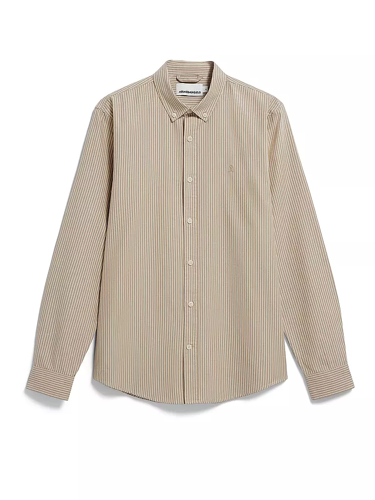 ARMEDANGELS | Hemd Regular Fit  | beige